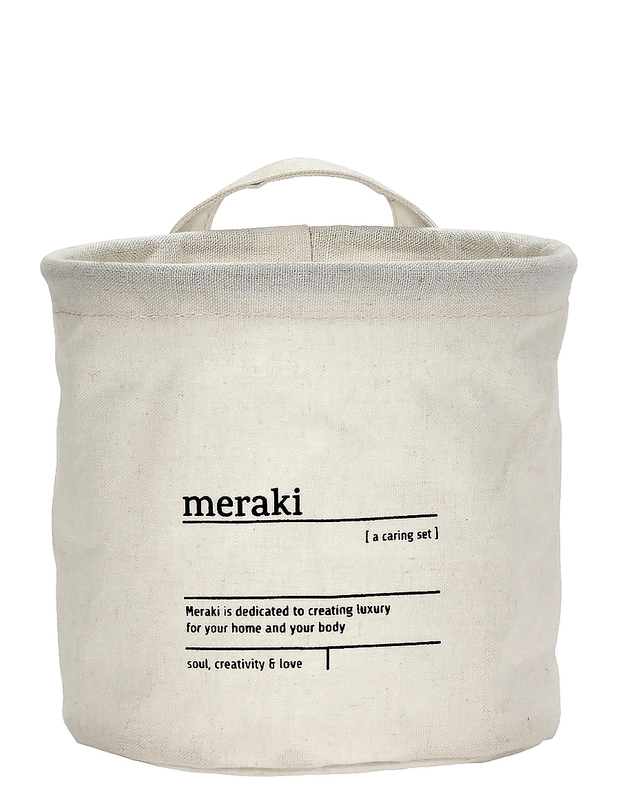 meraki - Storage basket, MKCaring, White - white - 1