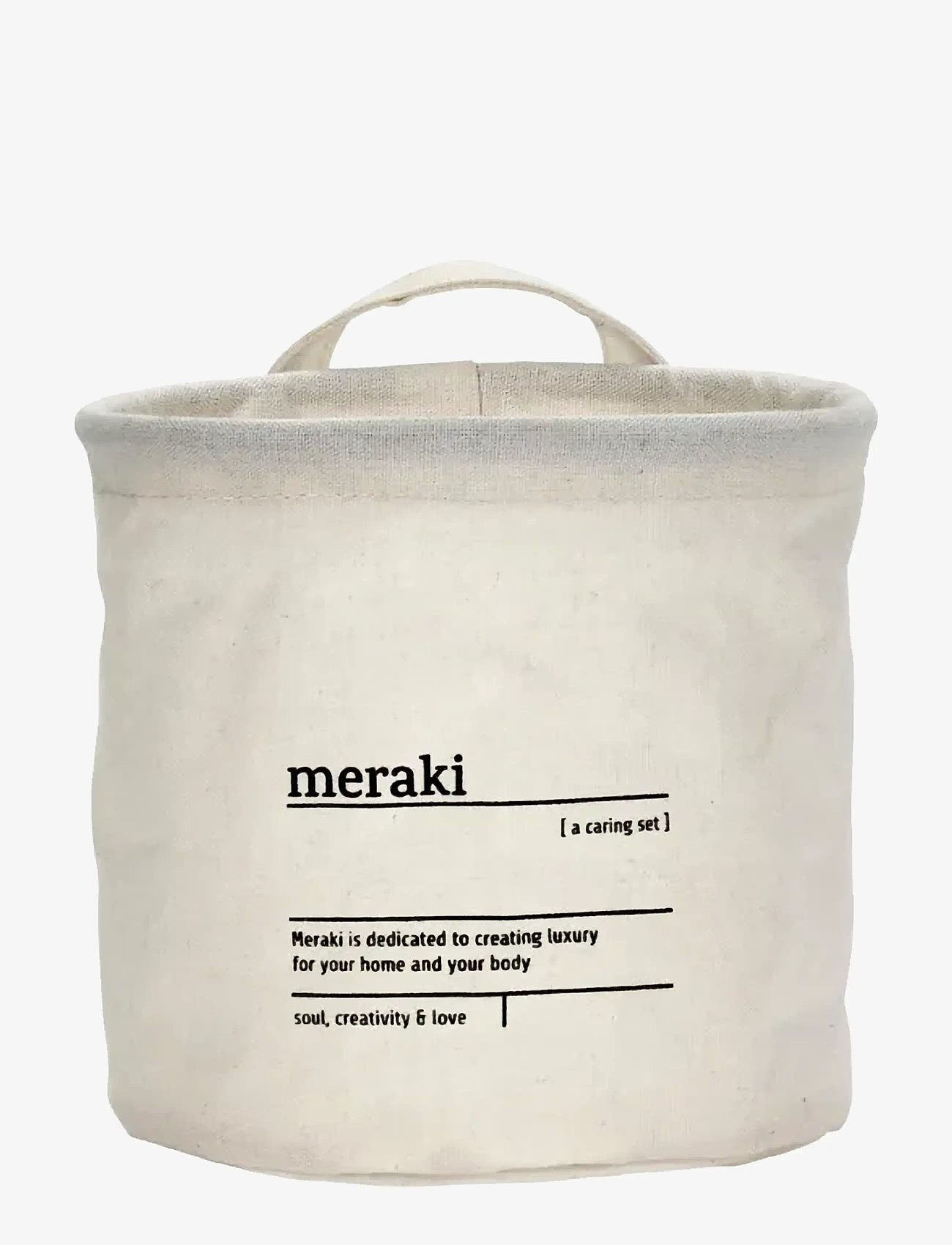 meraki - Storage basket, MKCaring, White - storage baskets - white - 2