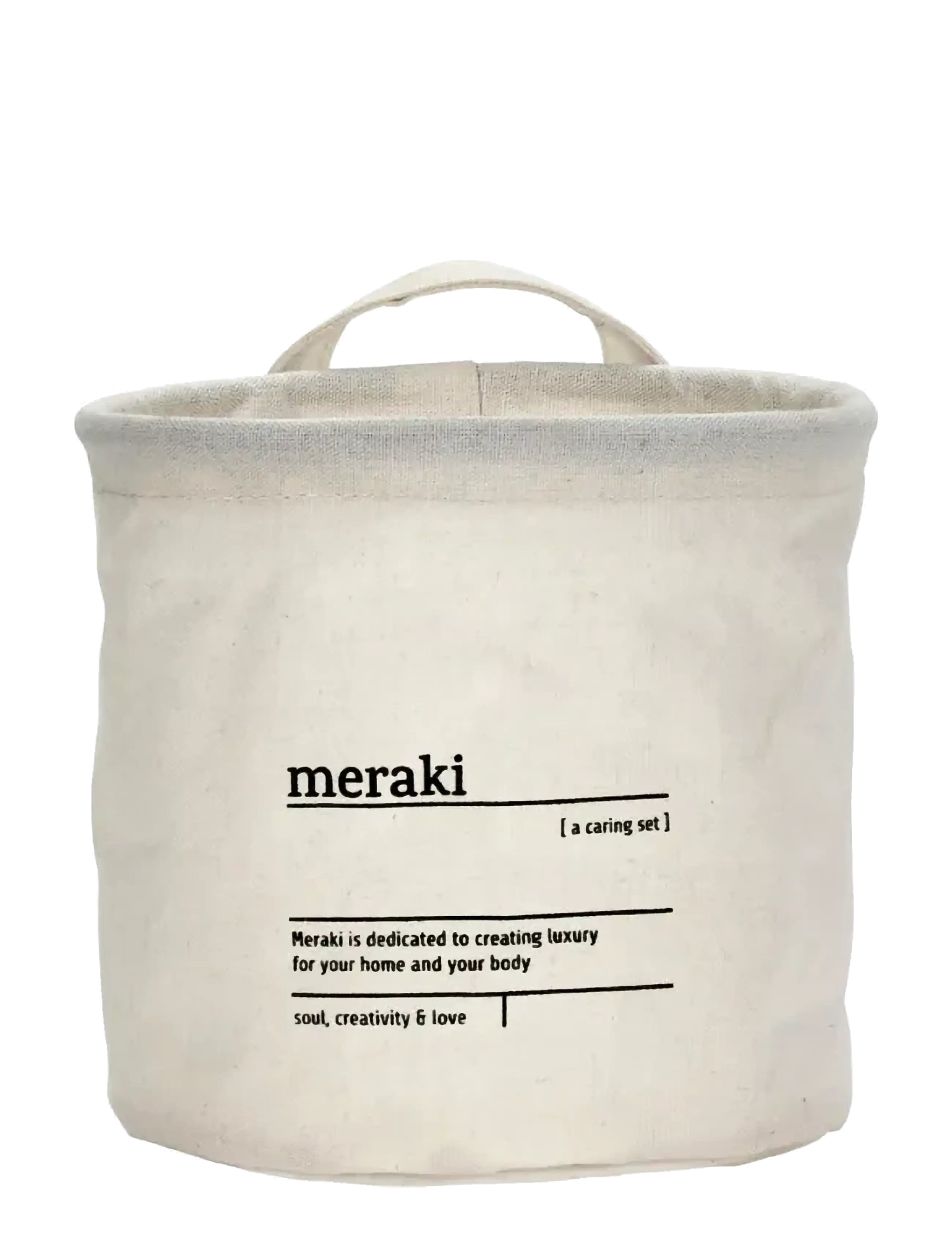 meraki - Storage basket, MKCaring, White - white - 2