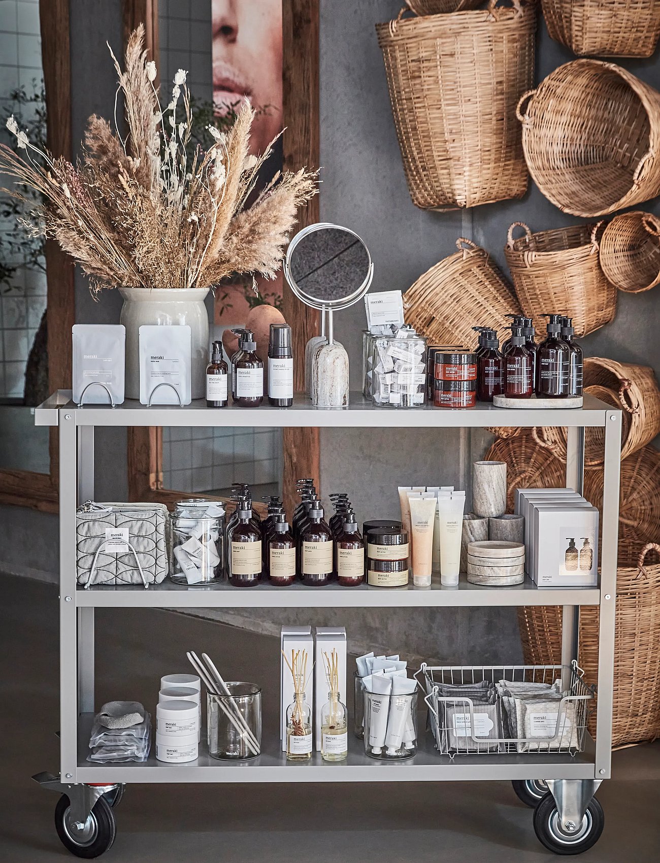 Basket, MKNico, Grey