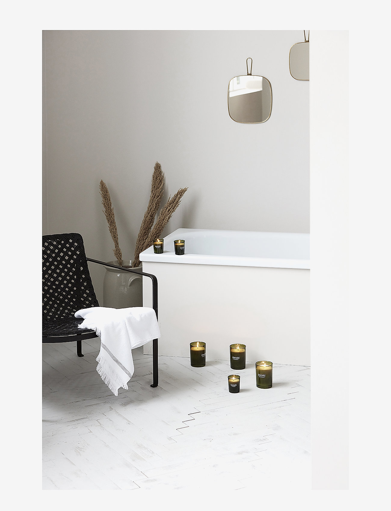 meraki - Scented candle Fig & apricot - under 200 kr - clear - 2