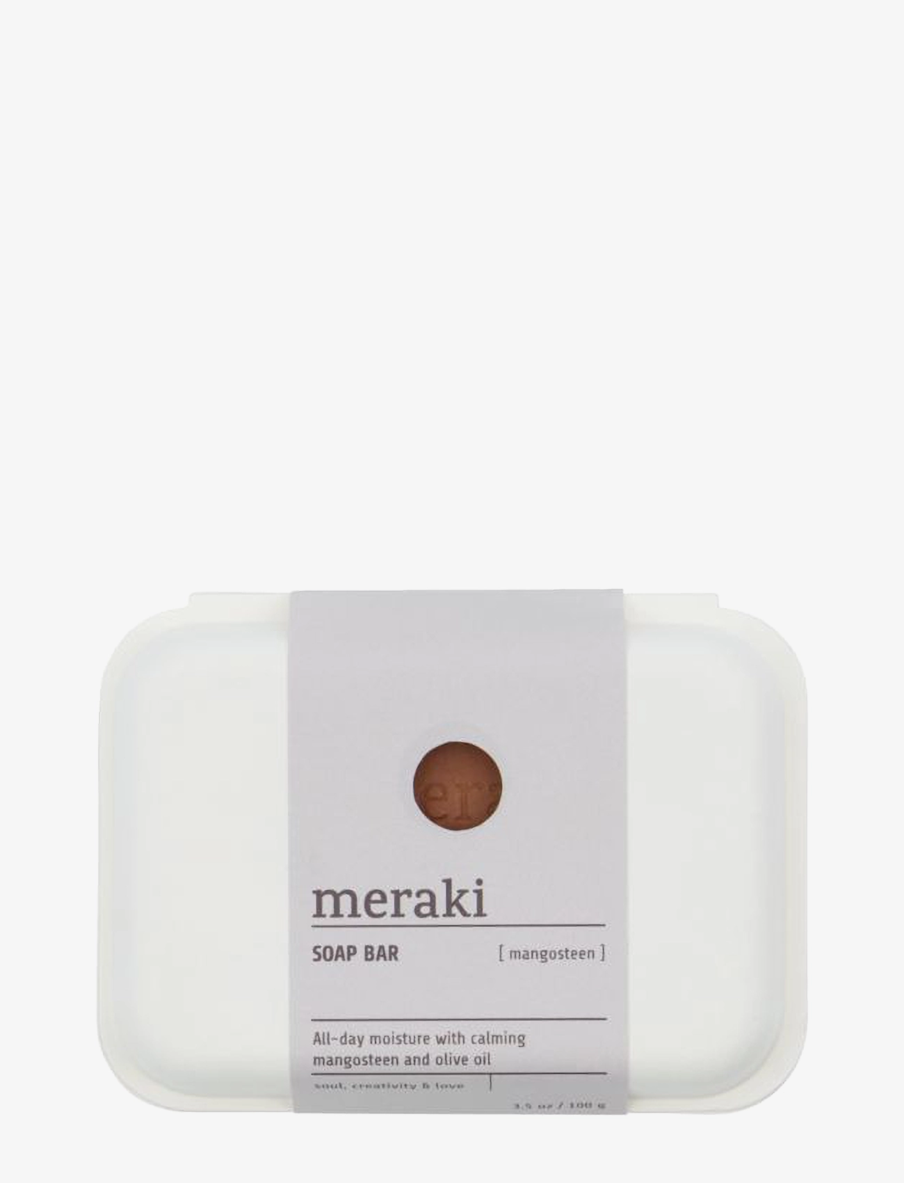 meraki Sæbebar, Mangosteen, Sæbestykke, Nude, Str: ONE SIZE