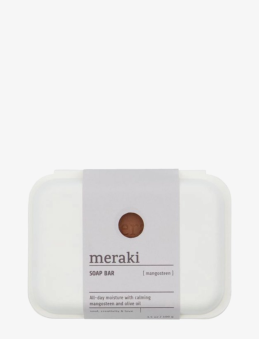 meraki - Soap bar, Mangosteen, 100 g - seebid - orange - 1