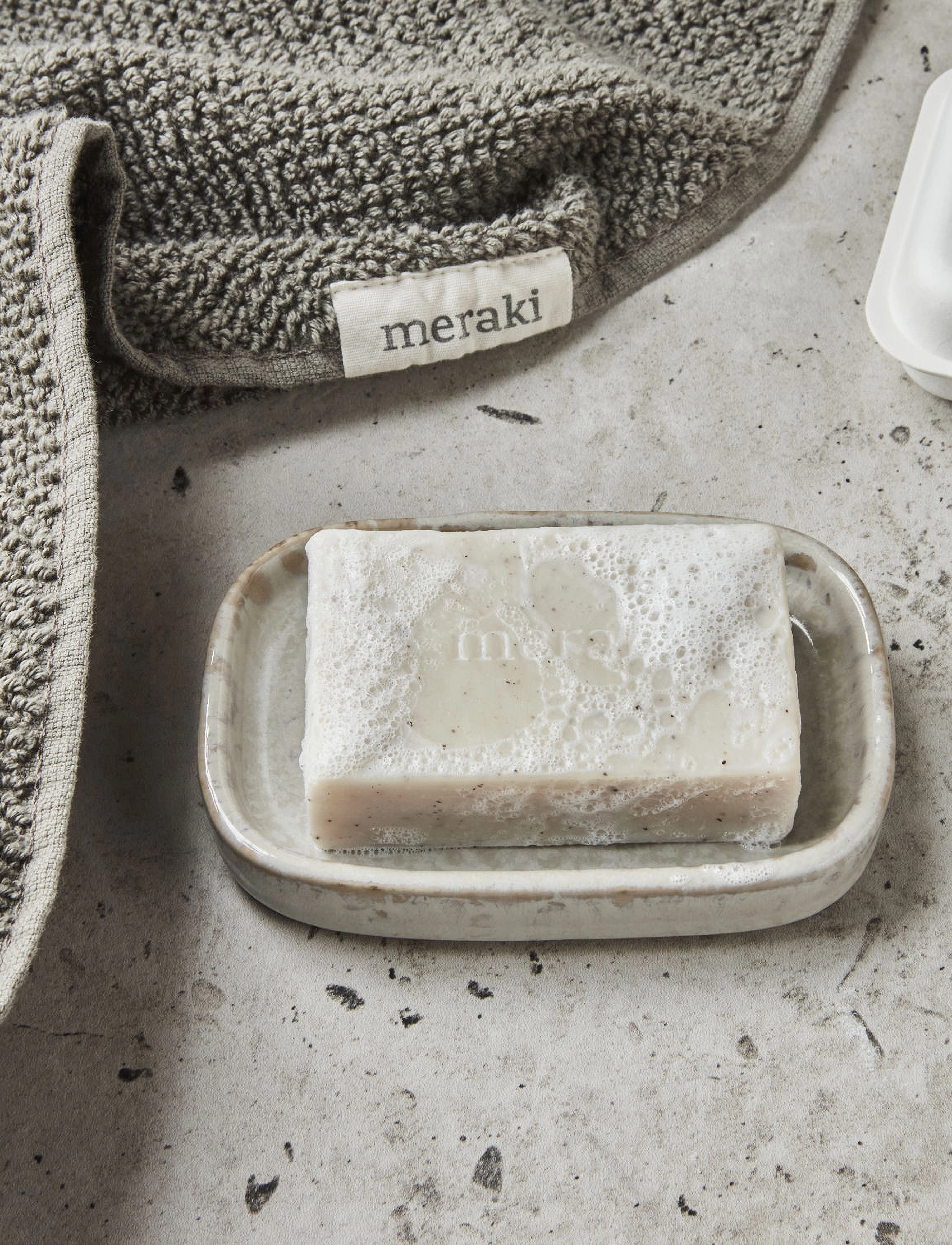 meraki Sæbebar, Sesame Scrub, One Size, Nude, Håndsæbe > Sæbebarer, Dame