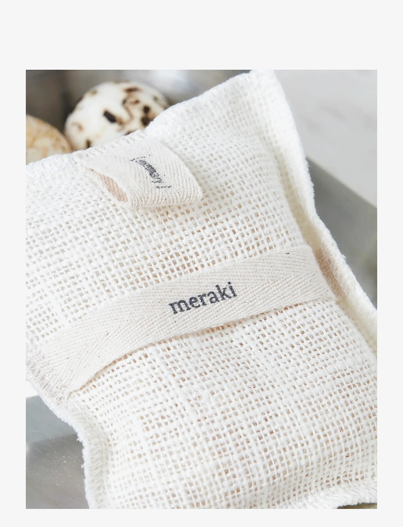 meraki - Bath Mitt Rosemary - scrub and exfoliators - body - clear - 2