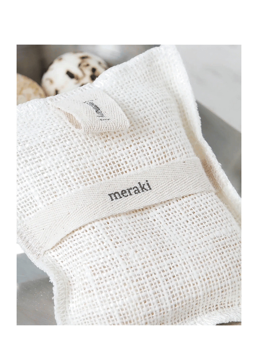 meraki - Bath mitt, Rosemary, 140 g - keha koorimine - clear - 2