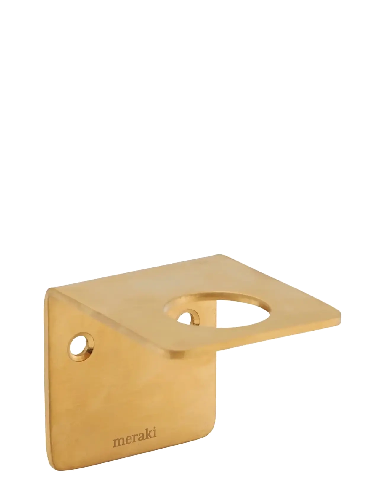 meraki Bottle Hanger, Brushed Brass Finish, Hangers, Guld, Str: 5.8X 6.7X 5.8CM
