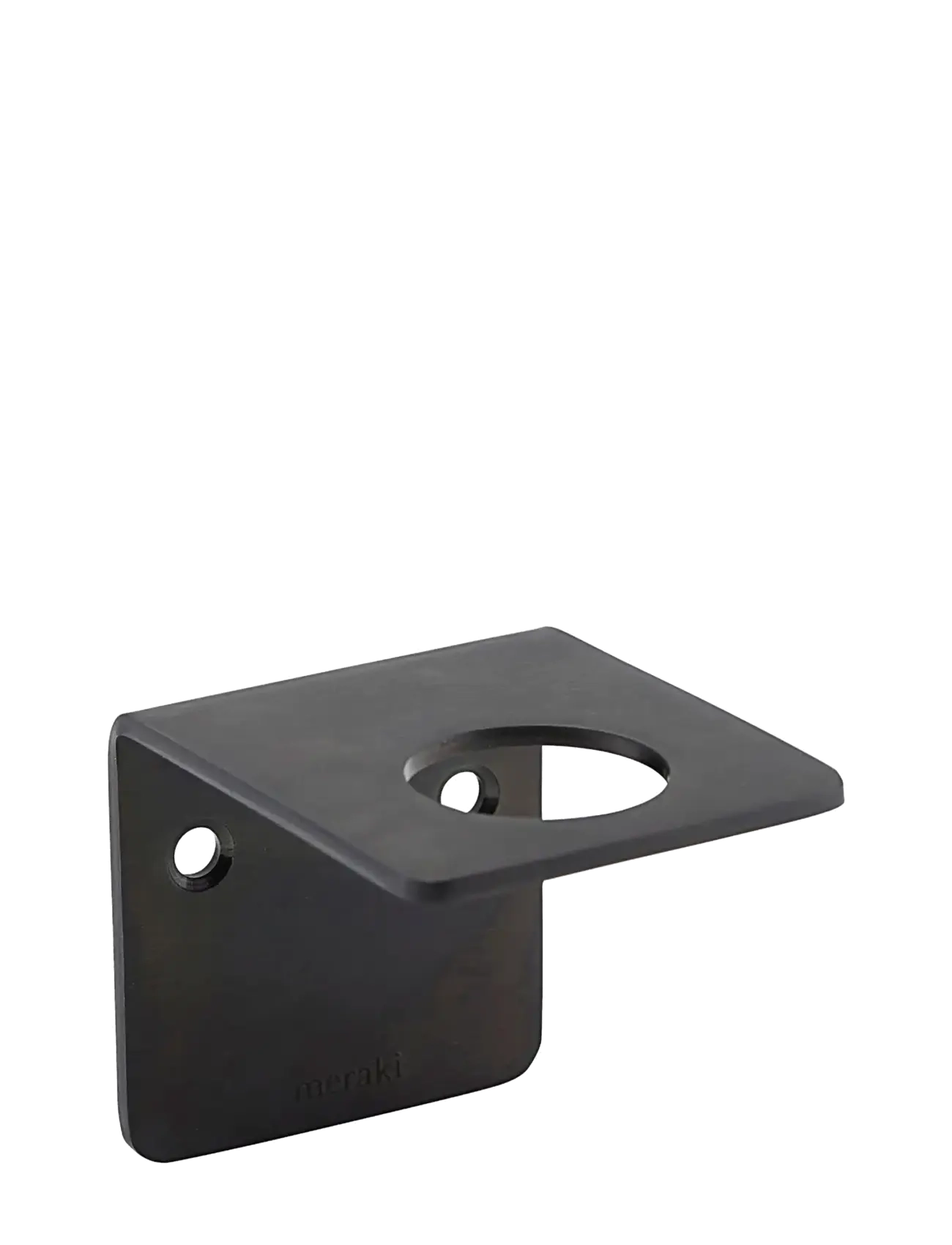 meraki Bottle hanger, Brushed black finish - Bøjler - BLACK / black