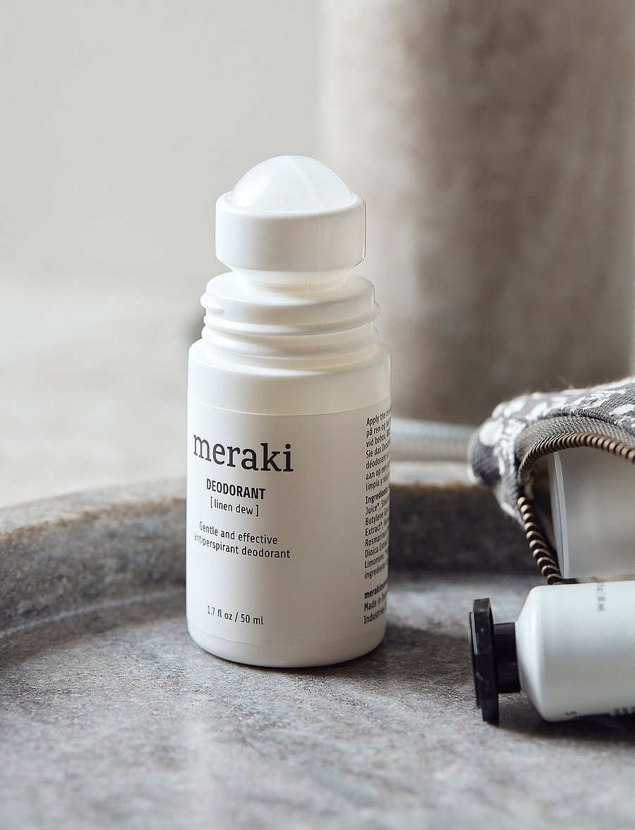 meraki - Deodorant, Linen dew - roll on deoer - clear - 2