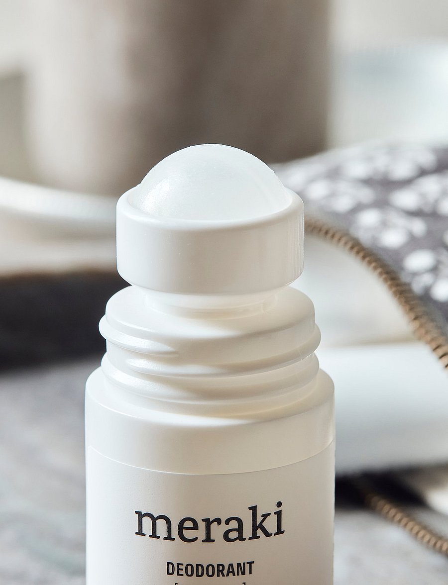meraki - Deodorant, Linen dew - roll on deoer - clear - 3