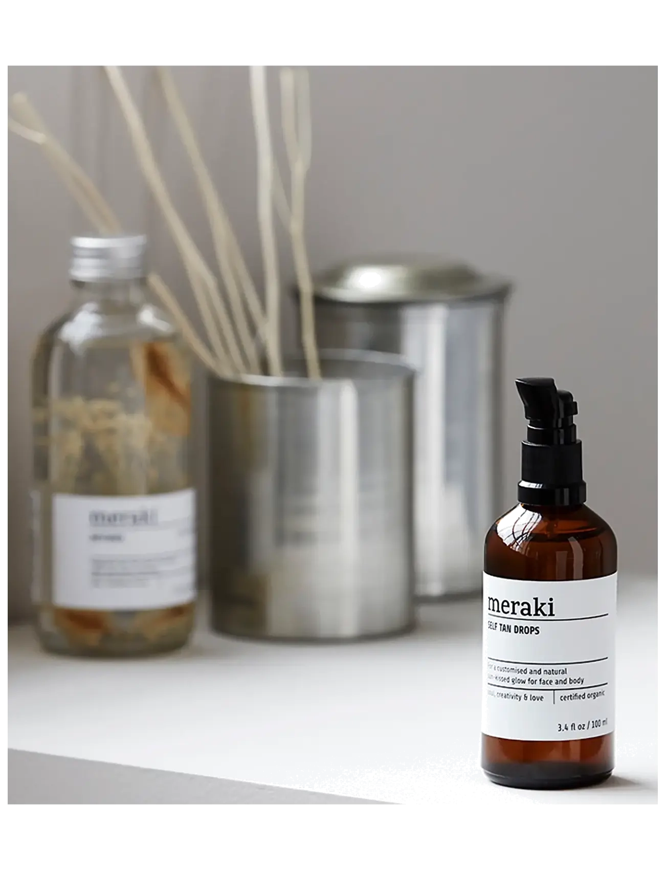 meraki - Self tan drops, Tanning, 100 ml - solprodukter - clear - 1
