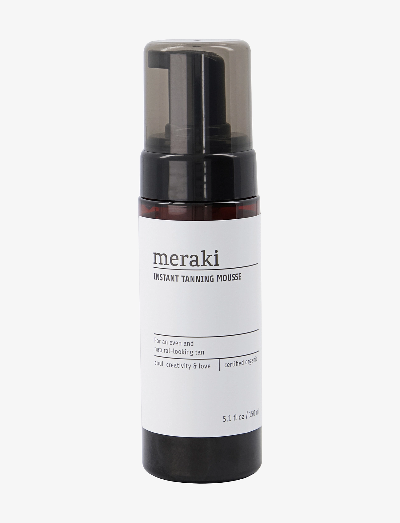 meraki Instant tanning mousse, Cosmos Organic - Selvbrunere - BROWN / brown