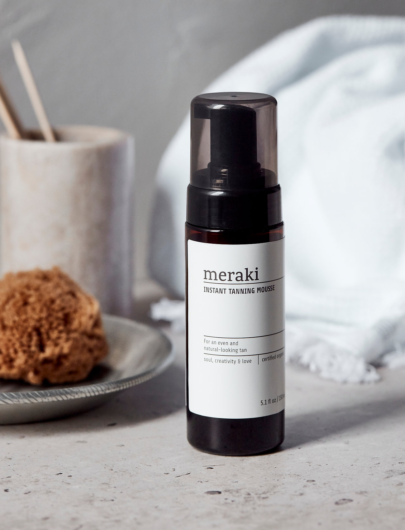 meraki - Instant tanning mousse, Cosmos Orga - mousse - brown - 4