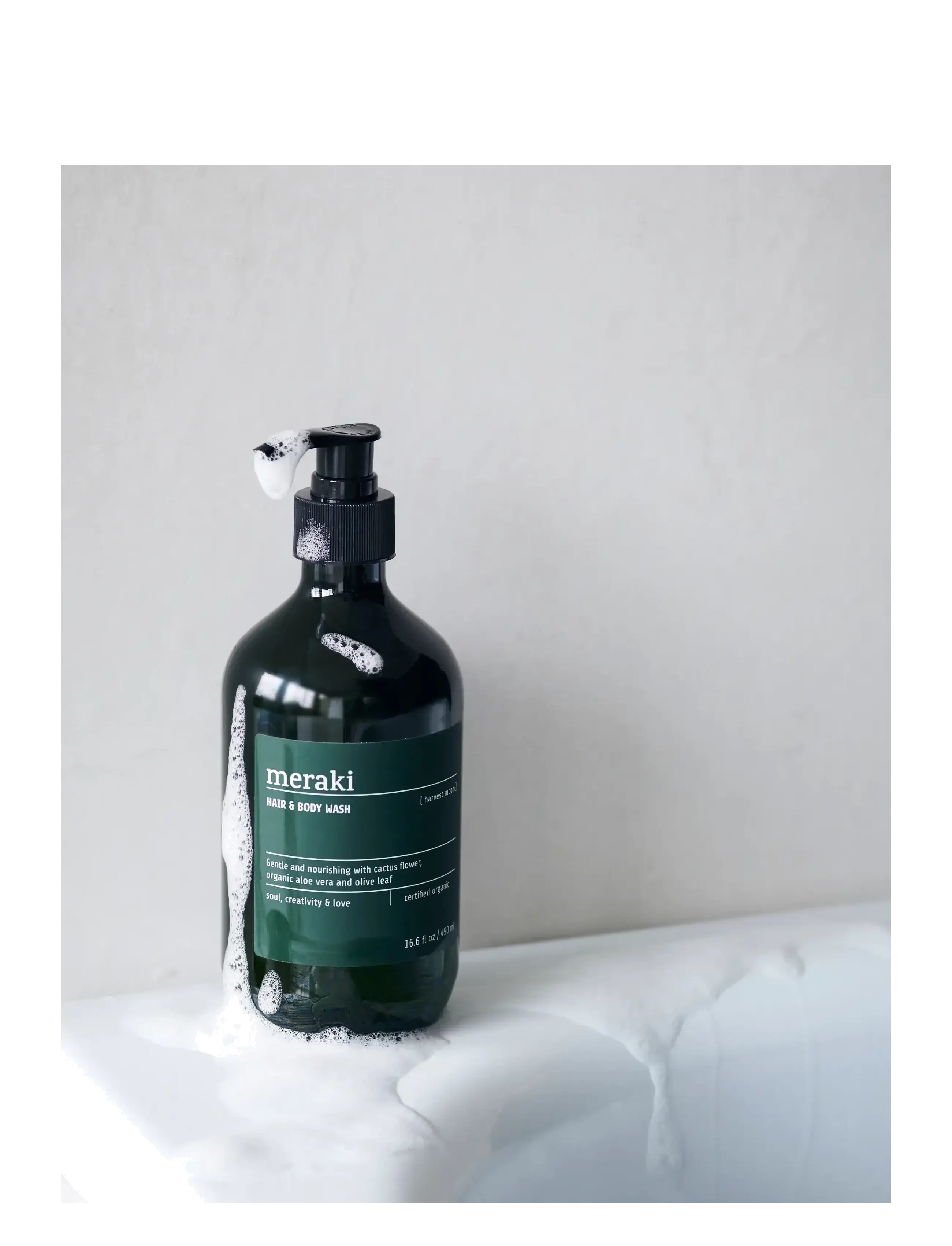 meraki - Hair & body wash, harvest moon - til ham - no coluor - 1