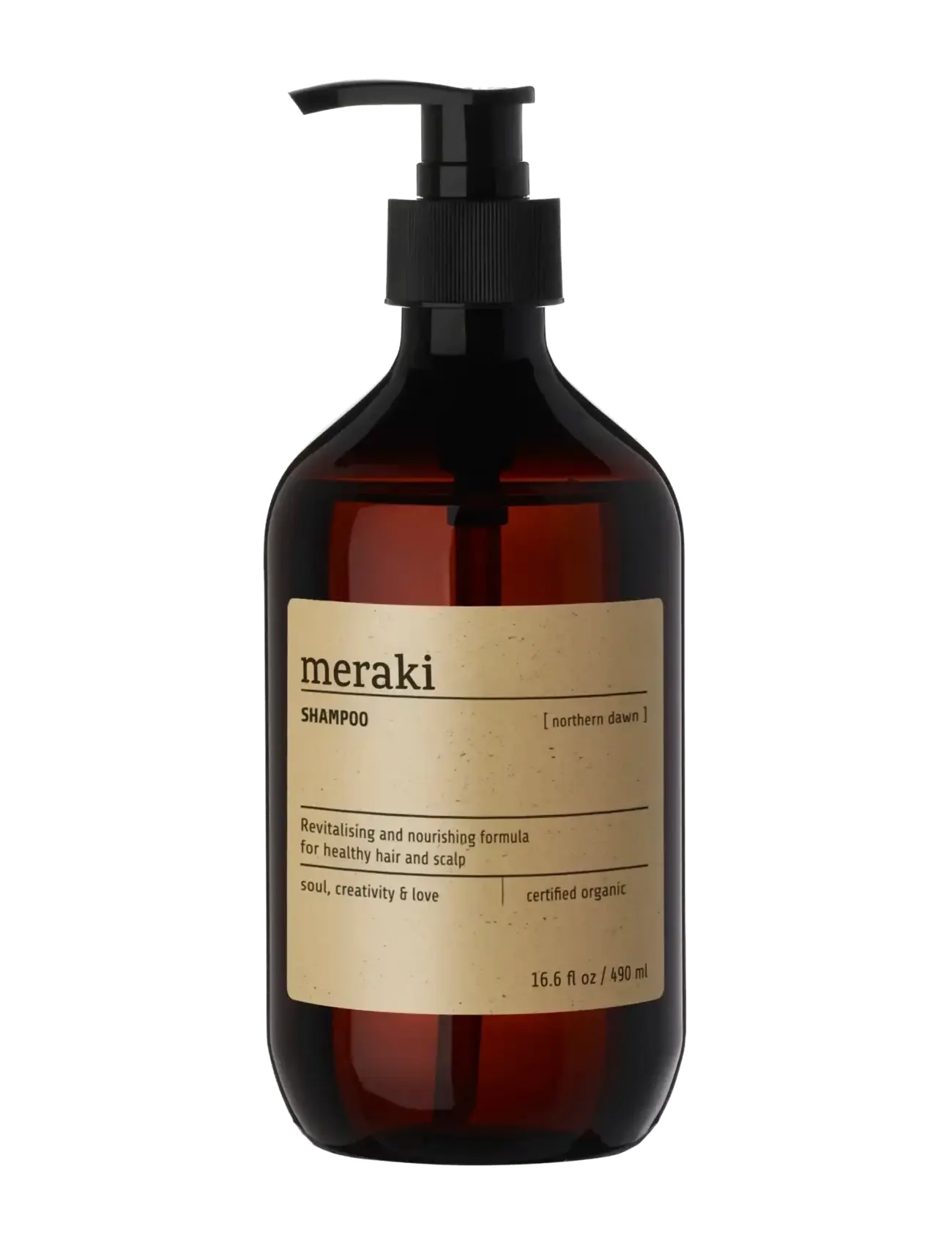 meraki Shampoo, Northern Dawn, 490 Ml, Shampoo, Nude, Str: 490 ml