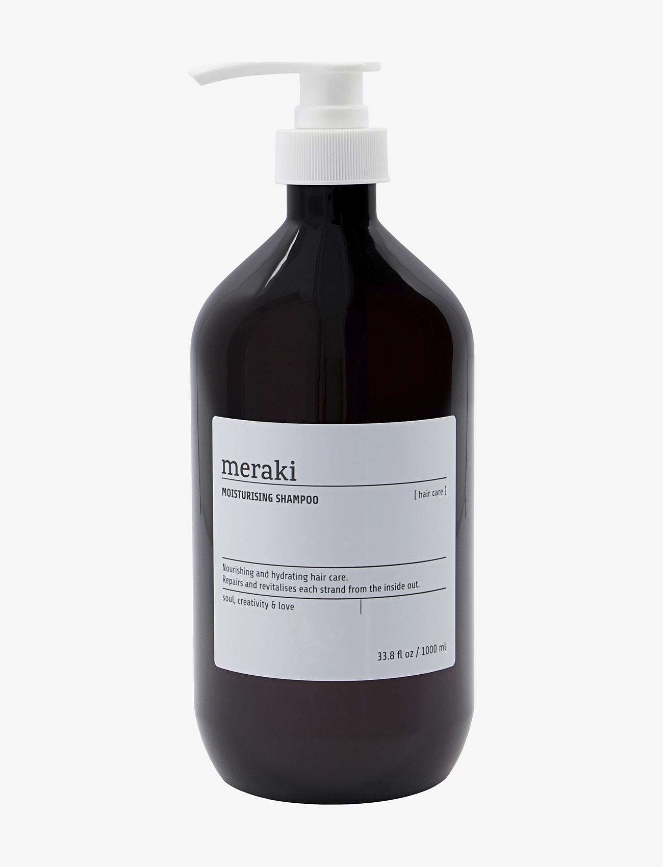meraki Moisturising shampoo - Kampagne - BROWN / clear