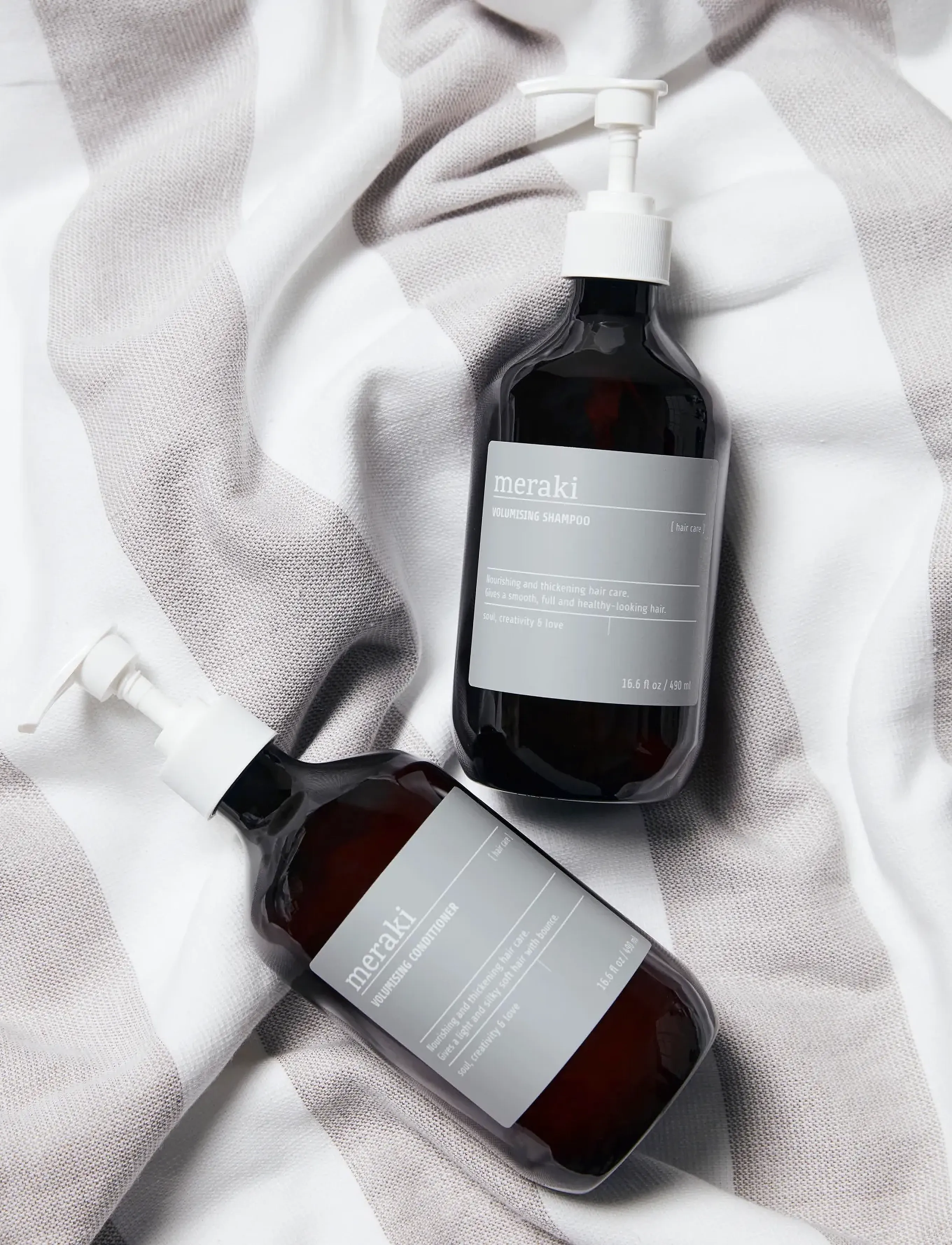 meraki - Volumising conditioner, , 490 ml - balsam & conditioner - clear - 2