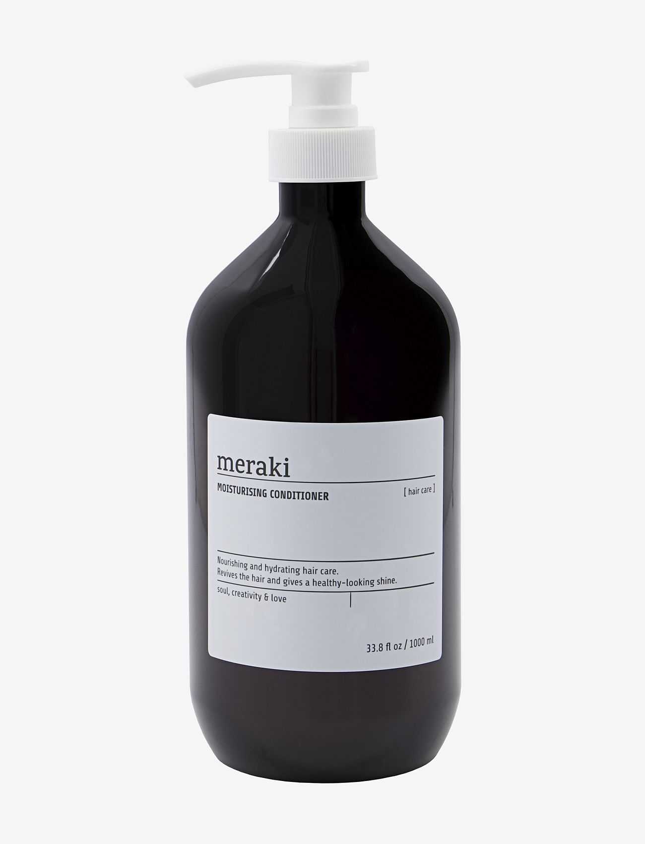meraki - Moisturising conditioner - hårpleje - brown - 1