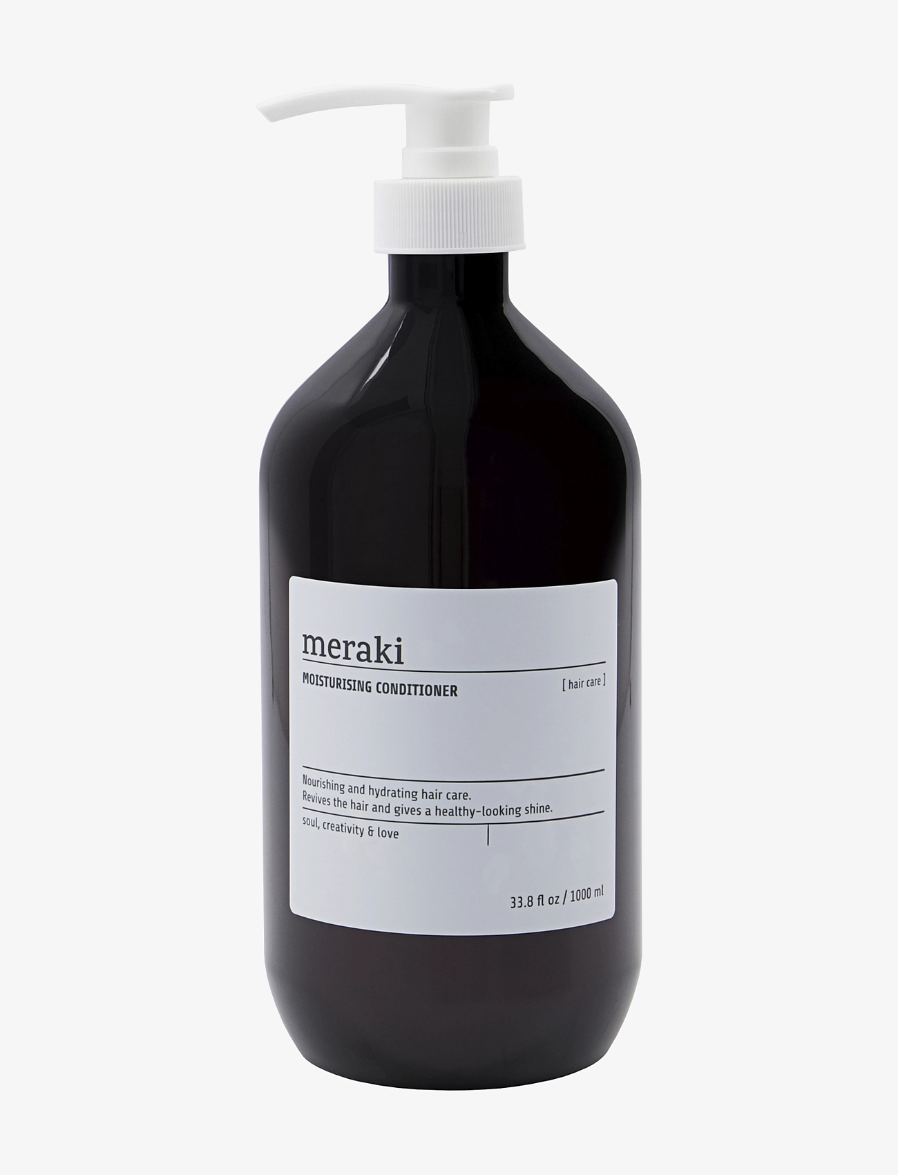 meraki Moisturising conditioner - Hårpleje - BROWN / clear