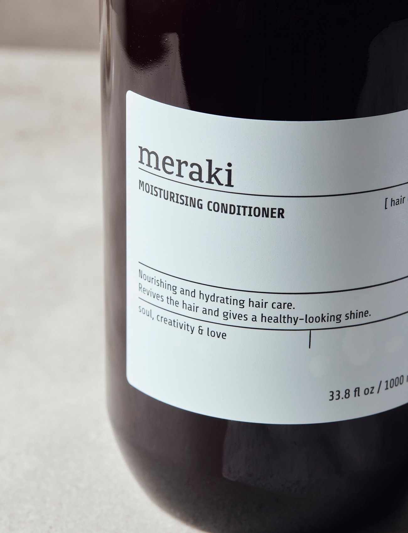 meraki - Moisturising conditioner - laveste priser - brown - 3