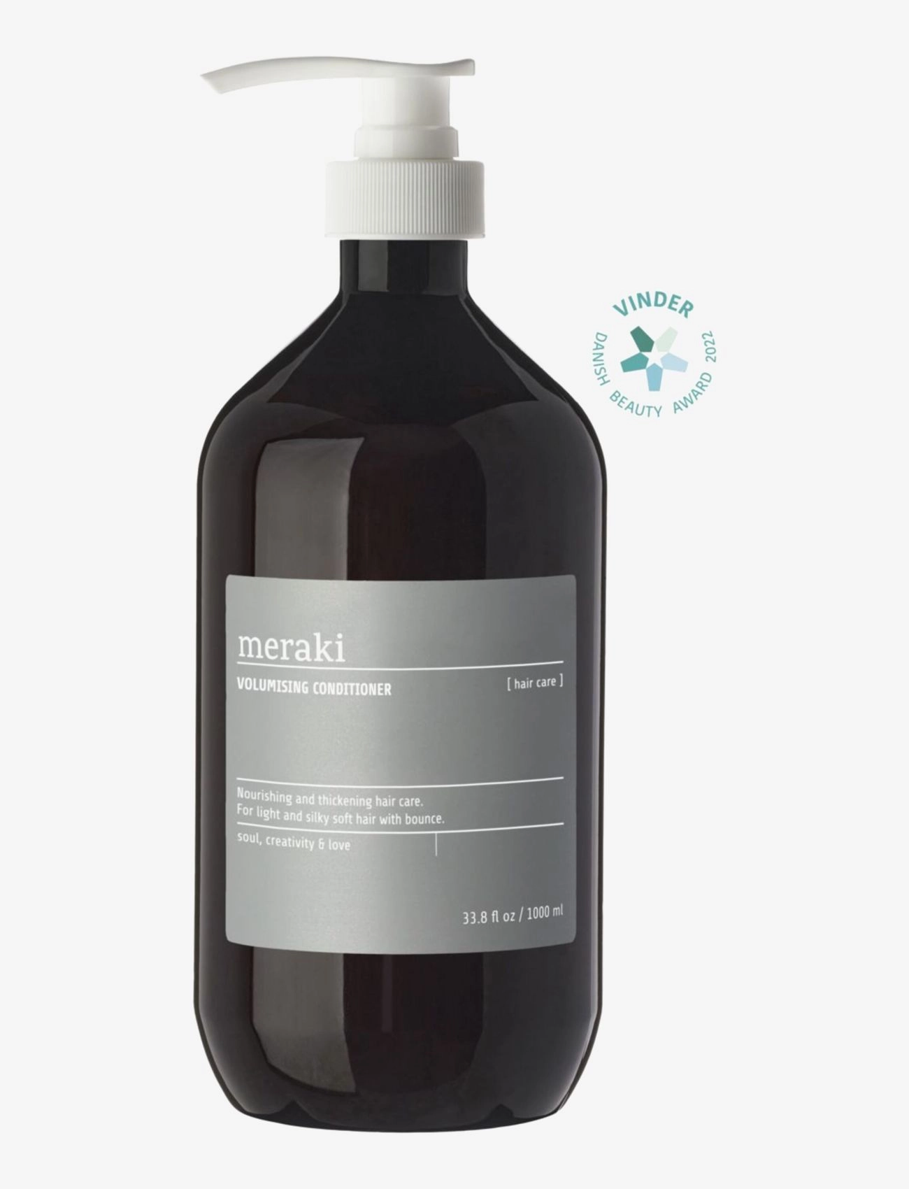 meraki Volumising conditioner - Hårvård - BROWN / clear
