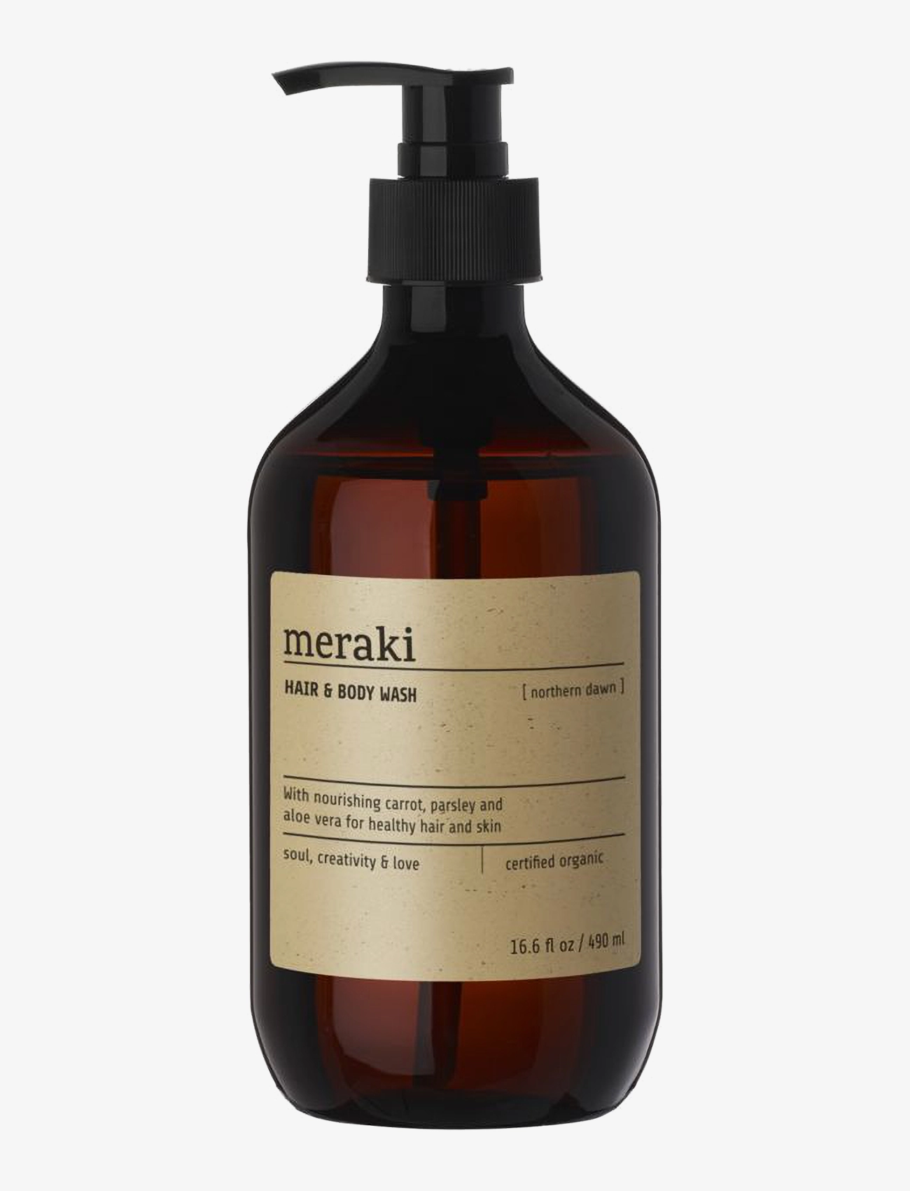 meraki - Hair & body wash, Northern Dawn - shower gel & bruseolier - borown - 2