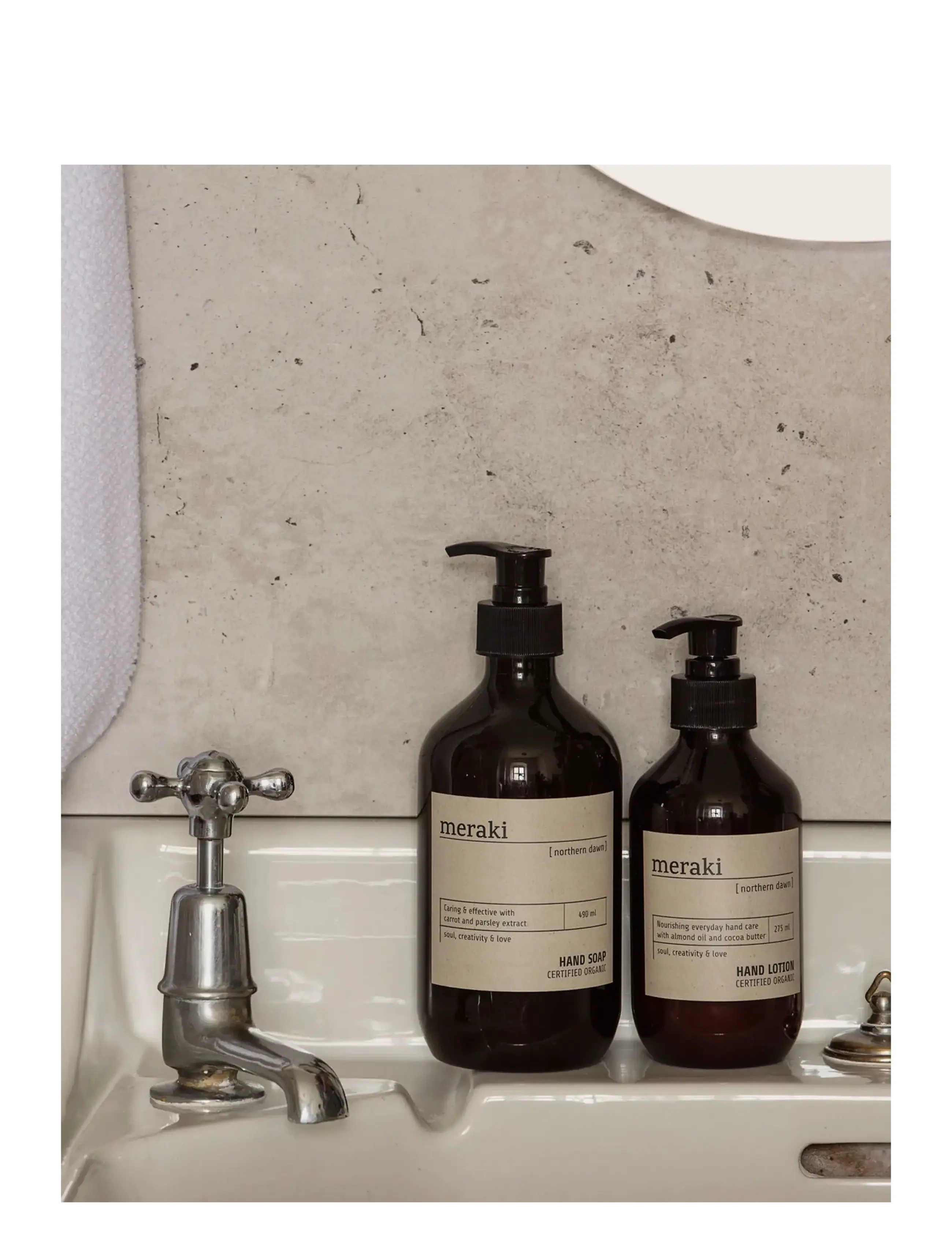 meraki - Hand lotion, Northern Dawn, 275 ml - håndkrem - clear - 1