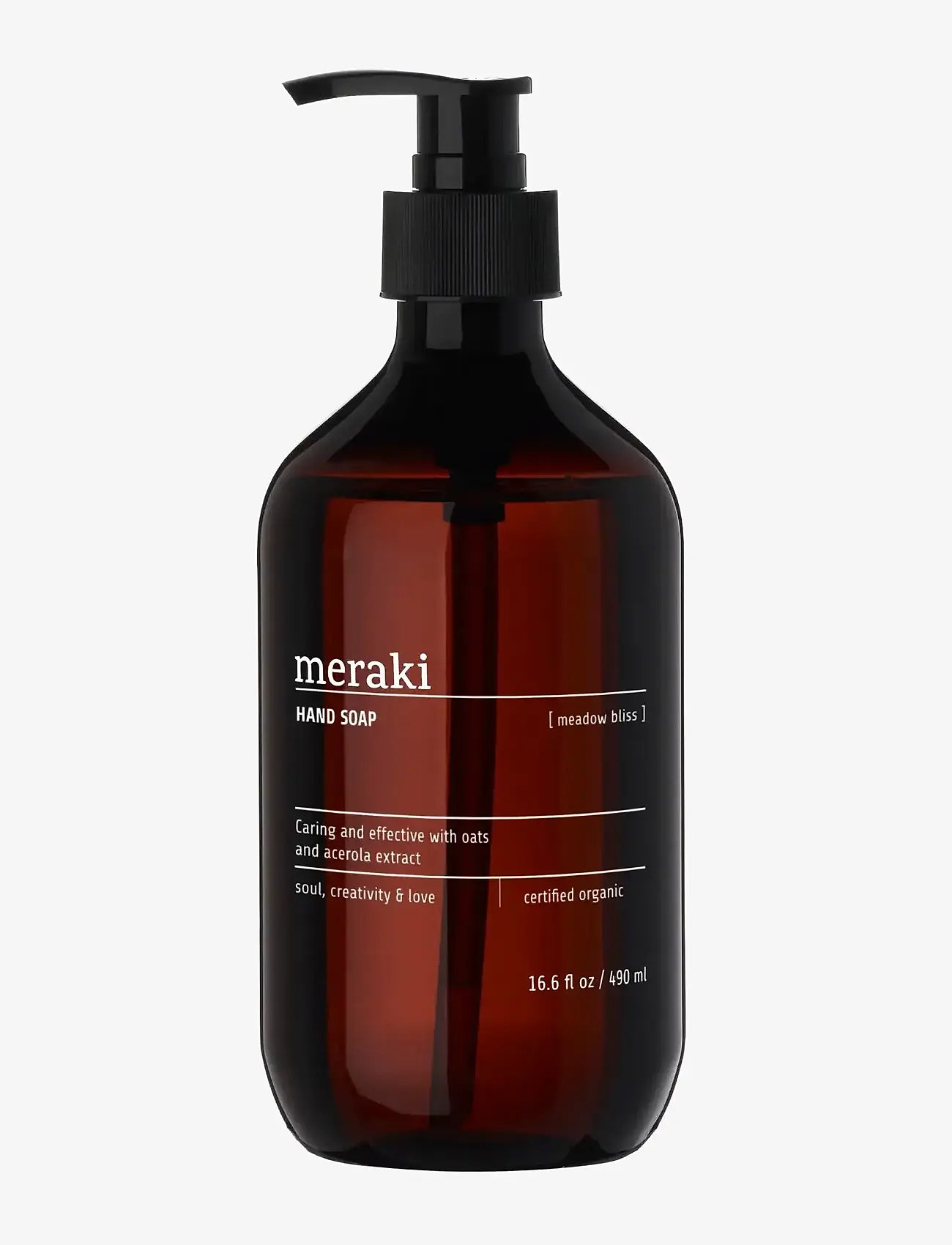 meraki Hand soap, Meadow Bliss, 490 ml - Sæber & Håndcremer - CLEAR / undefined