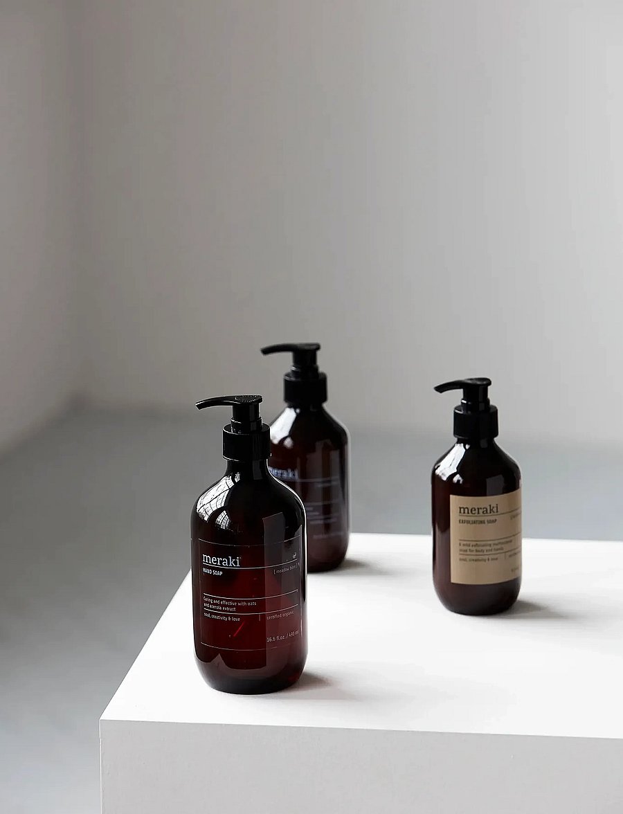 meraki - Hand soap, Meadow Bliss, 490 ml - flytande tvål - clear - 3