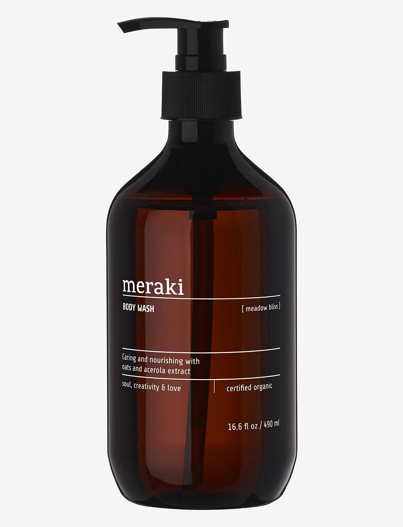 meraki - Body wash, Meadow bliss - sturtugel og olíur - brown - 0