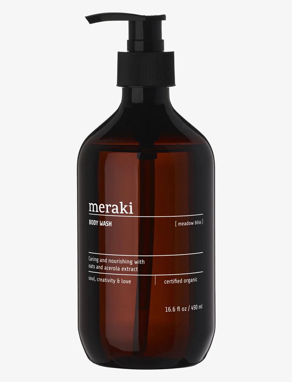 meraki - Body wash, Meadow bliss - duschgel & duscholjor - brown - 0