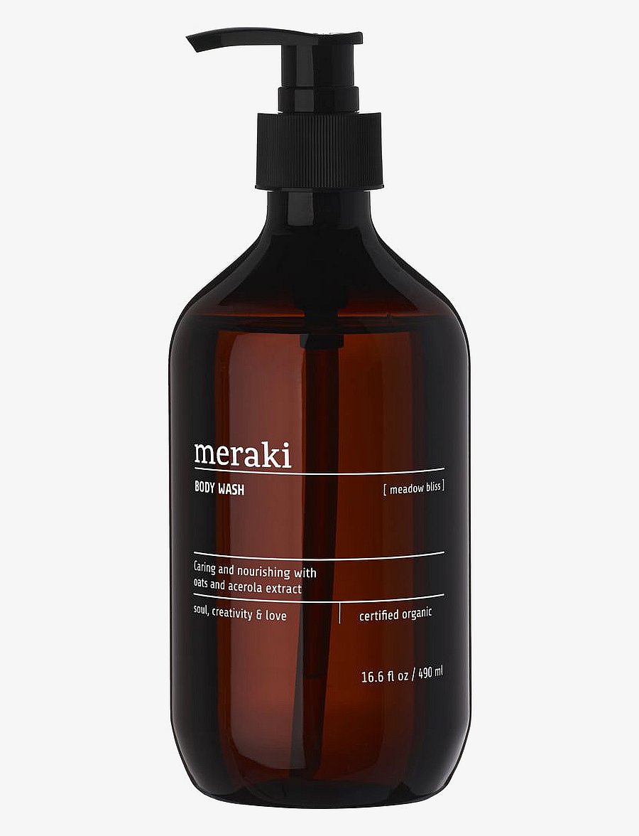 meraki - Body wash, Meadow Bliss, 490 ml - suihkugeelit ja öljyt - brown - 0