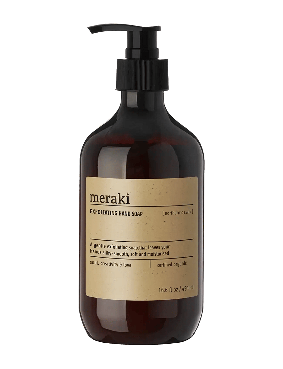 meraki - Exfoliating hand soap, Northern Daw - vedelseebid - borown - 2