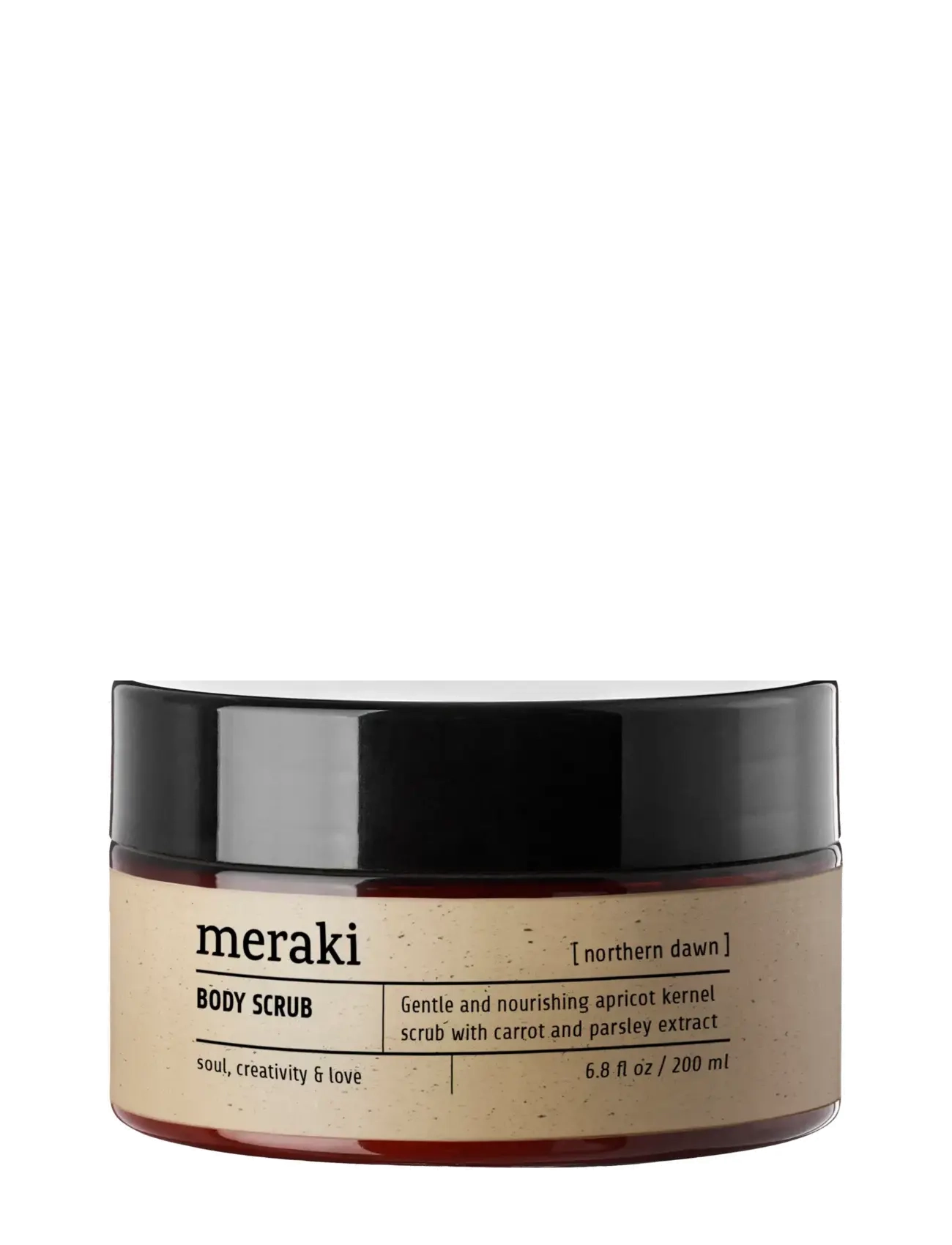 meraki Apricot bodyscrub, Northern dawn, 200 ml - Nordiske mærker - BROWN / brown