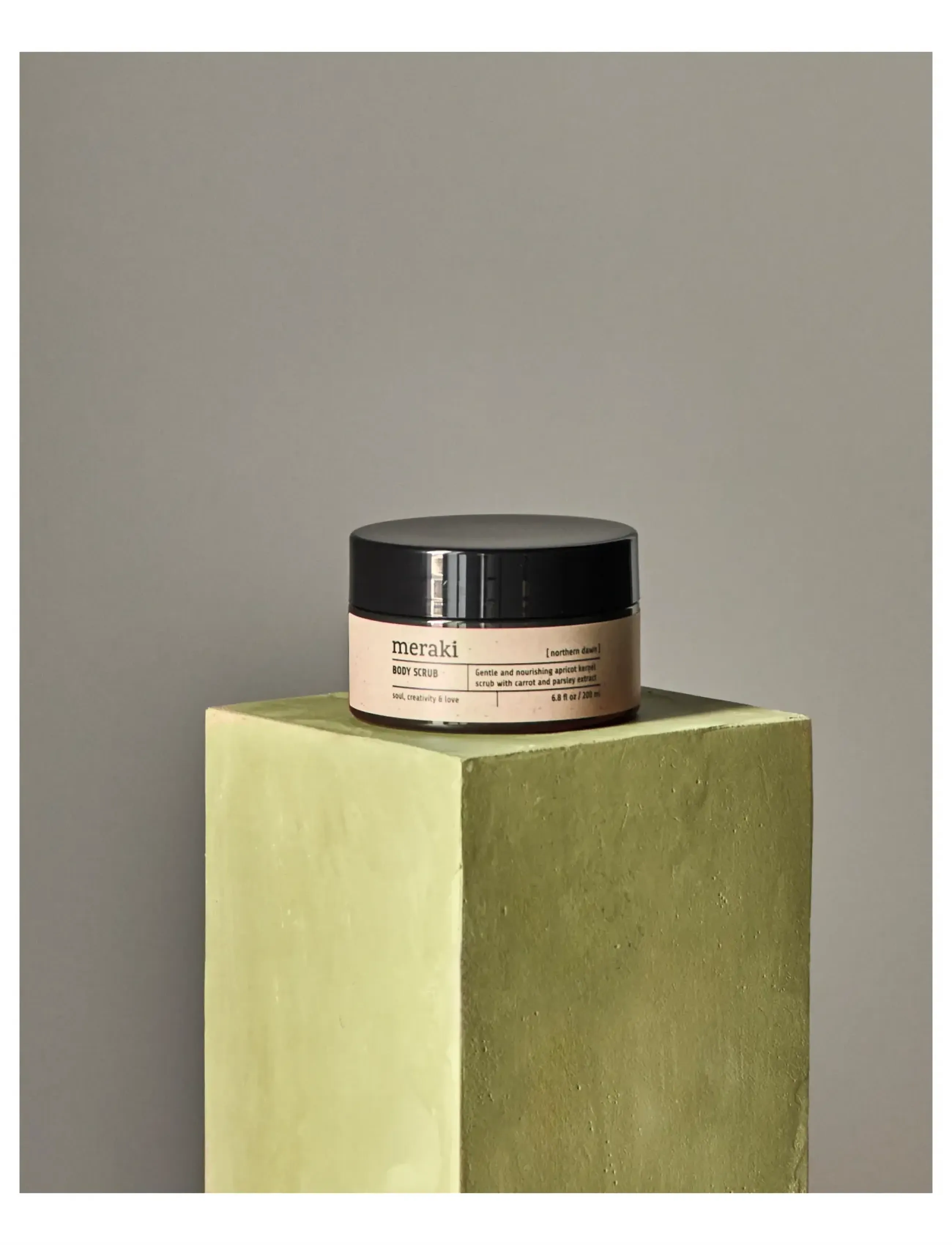 meraki - Body scrub, Northern Dawn, 200 ml - skrub & exfoliering - krop - brown - 0