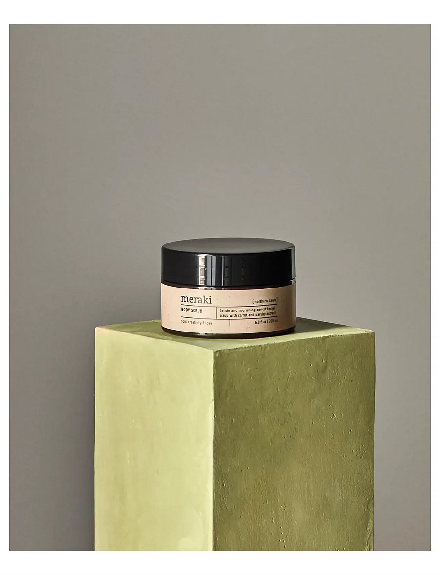 meraki - Body scrub, Northern Dawn, 200 ml - skrubb & exfoliators - kropp - brown - 0