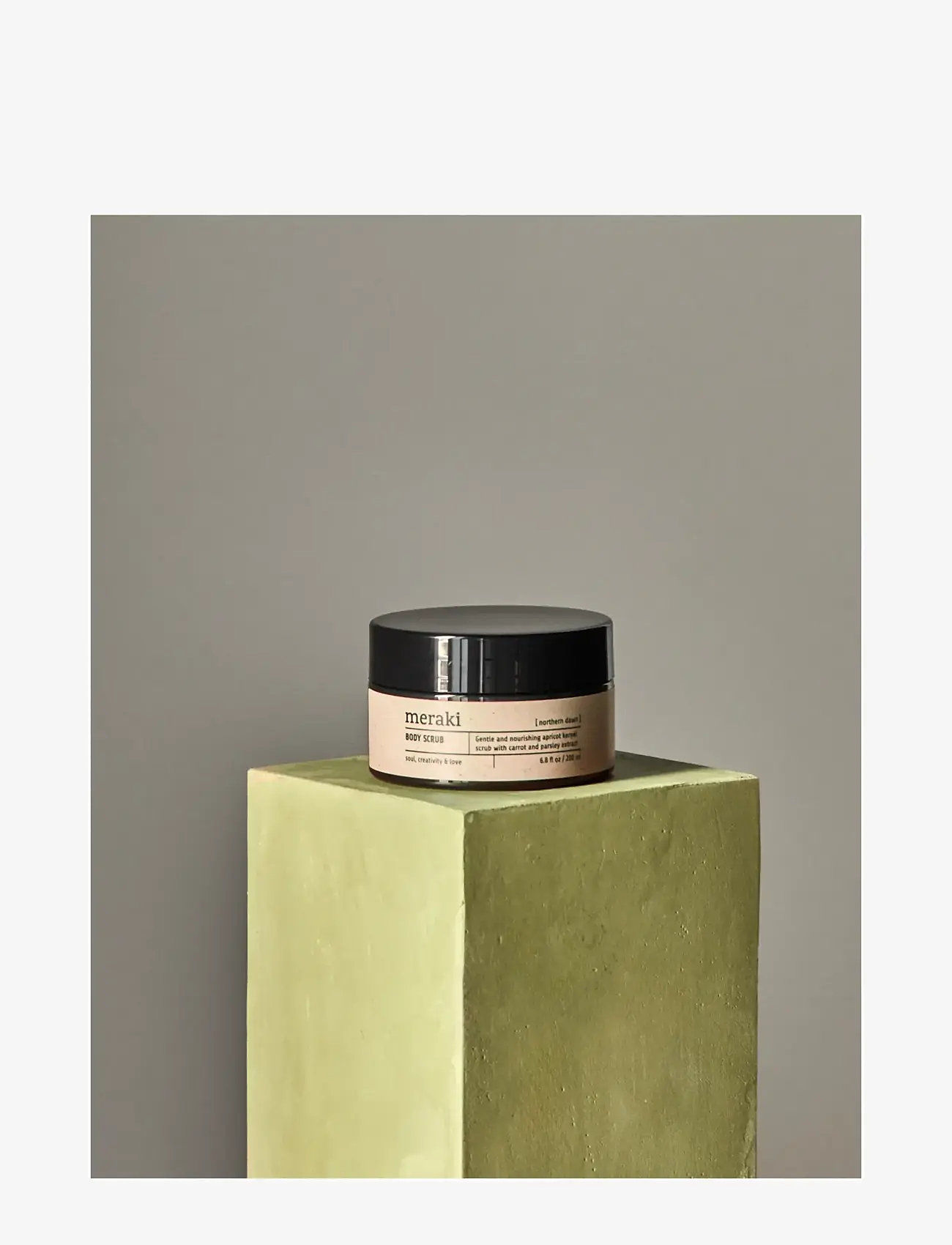 meraki - Body scrub, Northern Dawn, 200 ml - skrúbbar - líkami - brown - 1