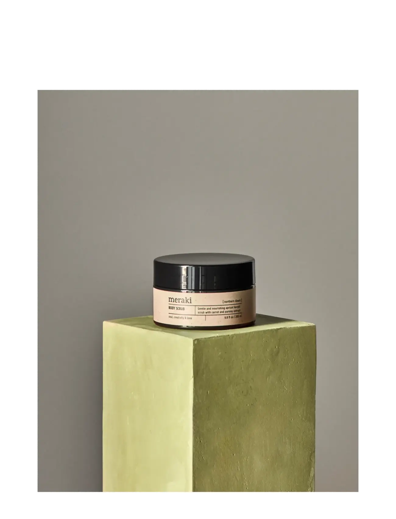 meraki - Body scrub, Northern Dawn, 200 ml - skrubb & exfoliators - kropp  - brown - 1
