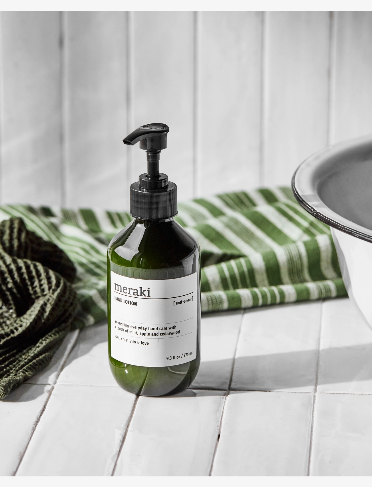 meraki - Hand lotion, Anti-Odour, 275 ml - handáburður - green - 1