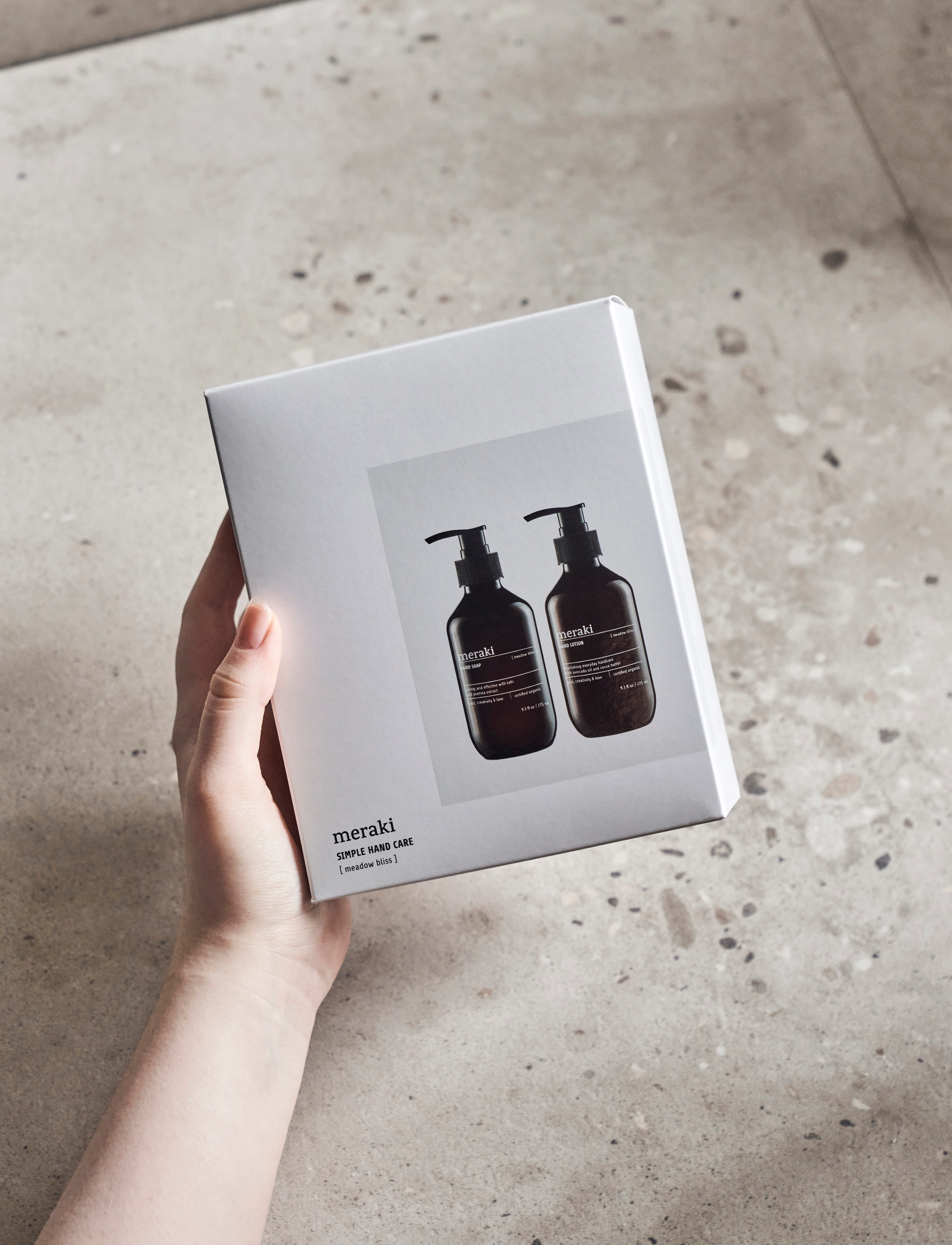 meraki Gaveæske, Meadow Bliss, Simply Hand Care, Hvid, One Size, Nude, Hjem > Håndsæbe, Dame