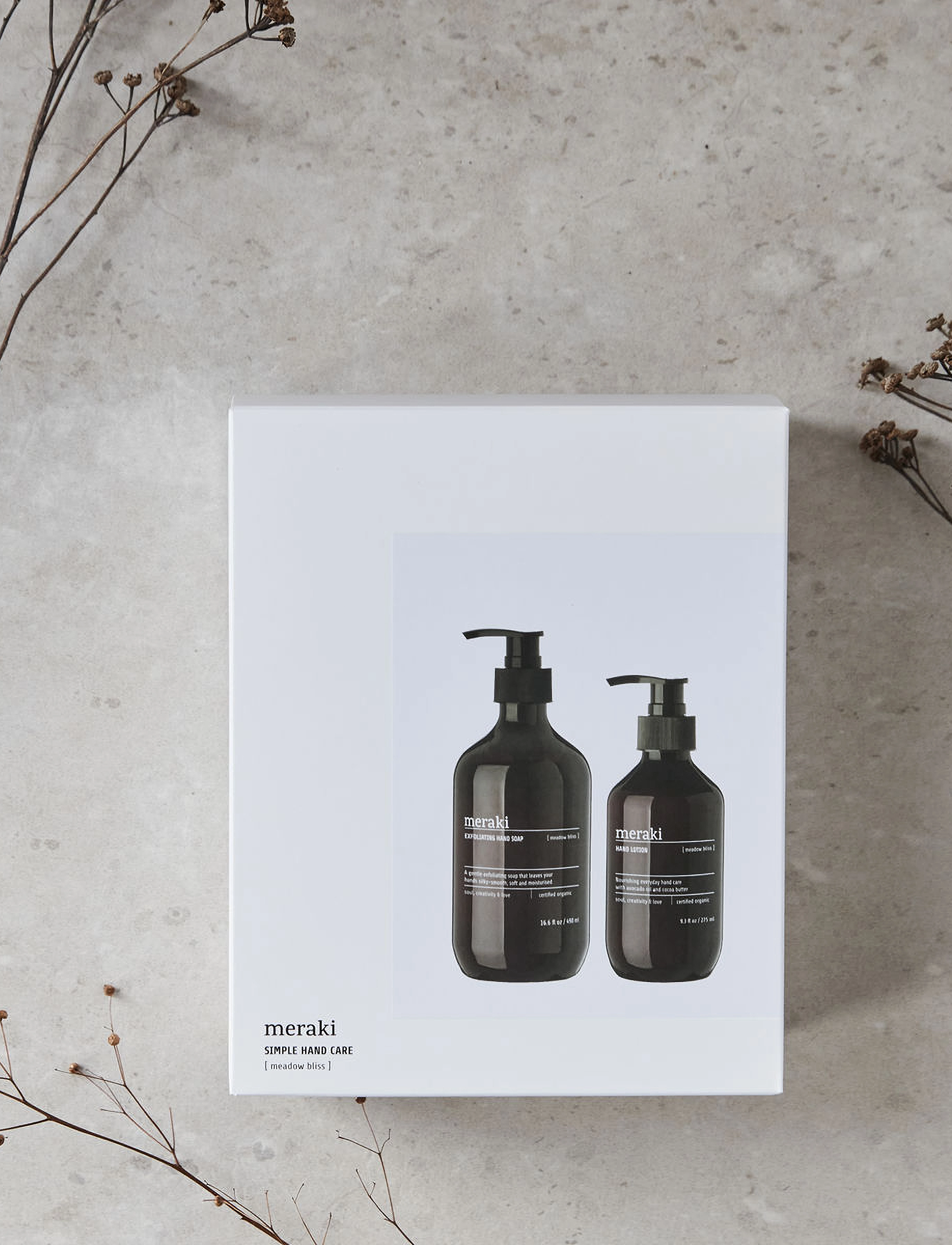 meraki Gaveæske, Meadow Bliss, Simply Hand Care, Hvid, One Size, White, Alle Sæt > Bade- Og Kropssæt, Dame