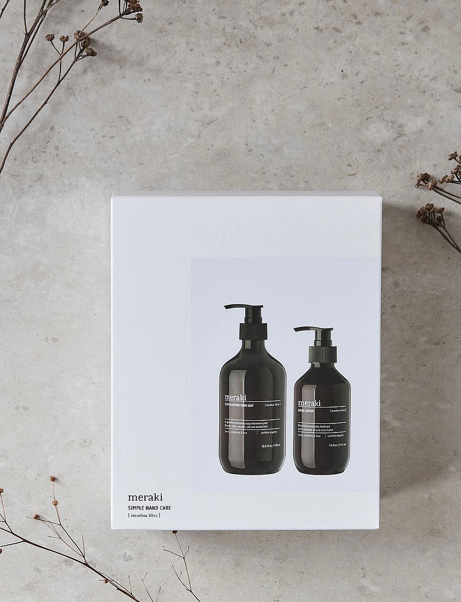 meraki - Gift box, Meadow bliss, Simply hand care, White - handa henni - white - 0