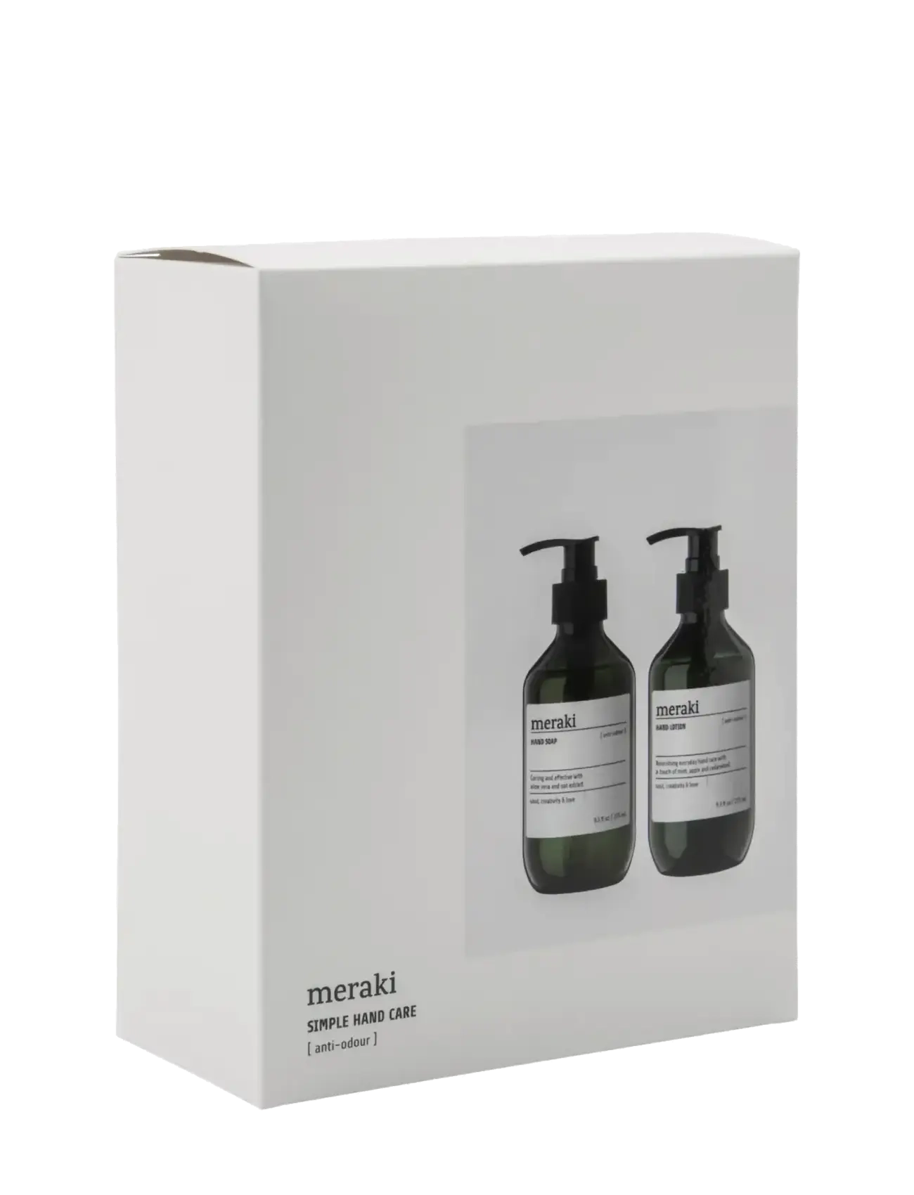 meraki - Gift box, Anti-Odour Hand Soap + Ha - handa honum - white - 2