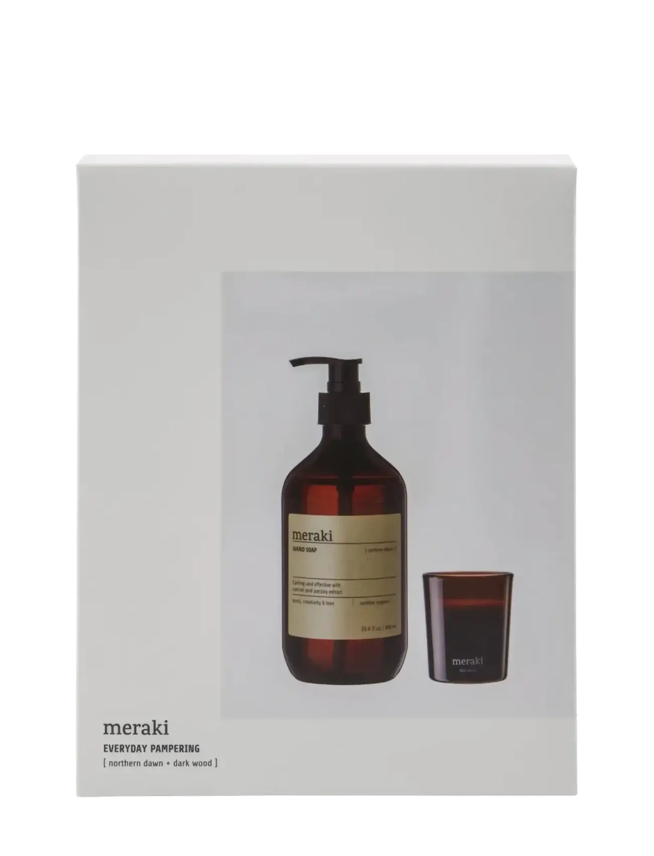 meraki Gift box, Northern Dawn Hand Soap + - Håndsæber - WHITE / clear