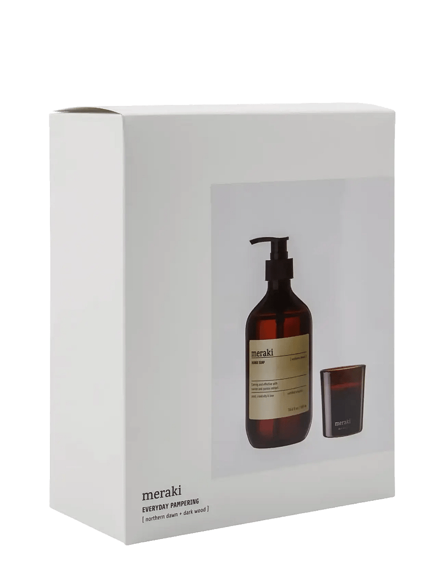 meraki - Gift box, Northern Dawn Hand Soap + - giftset - white - 2