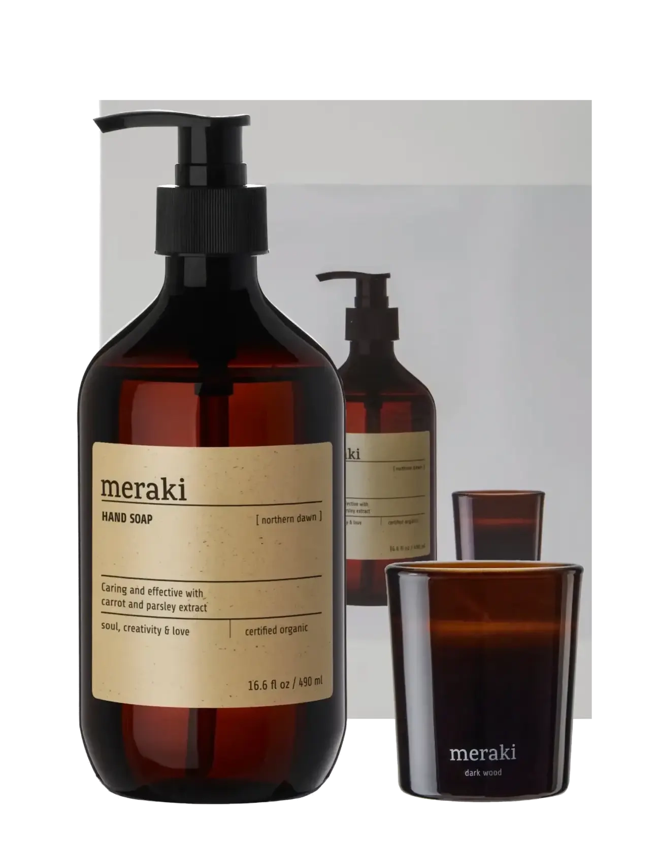 meraki - Gift box, Northern Dawn Hand Soap + - til ham - white - 3