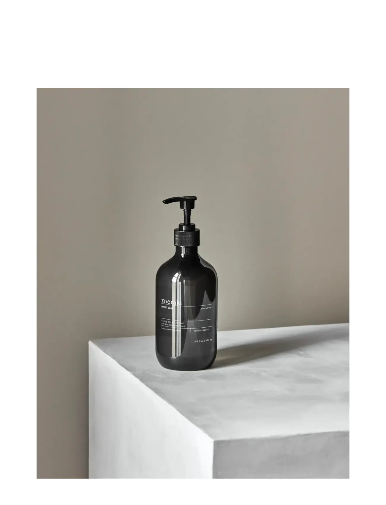 meraki - Hand soap, Deep Valley, 490 ml - flydende sæber - grey - 2
