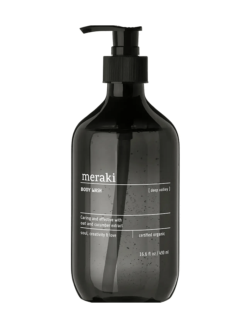 meraki - Body wash, Deep valley, 490 ml - sturtugel og olíur - grey - 0