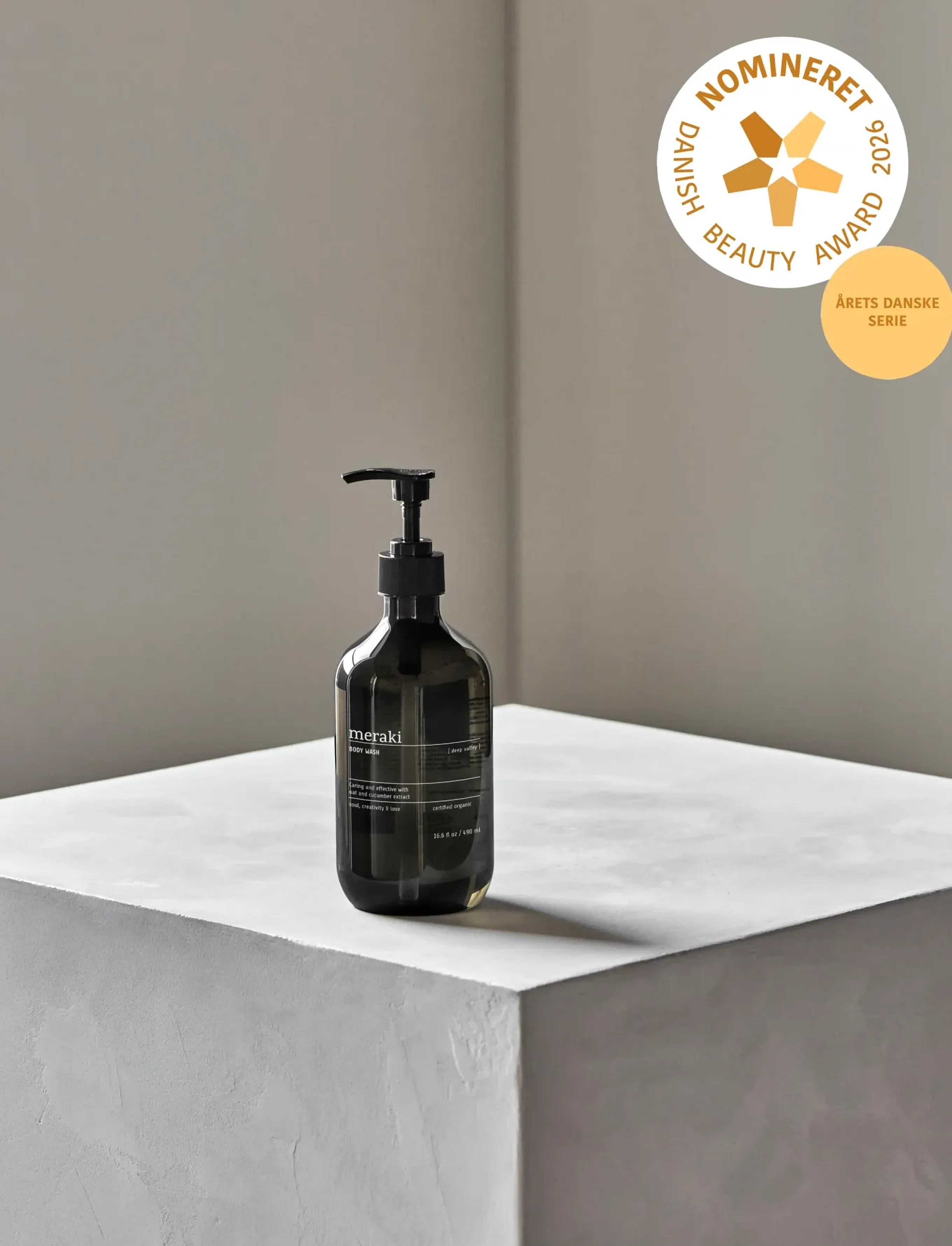 meraki Body Wash, Deep Valley, 490 ml, One Size, Nude, Krop > Bad Og Brusebad, Dame
