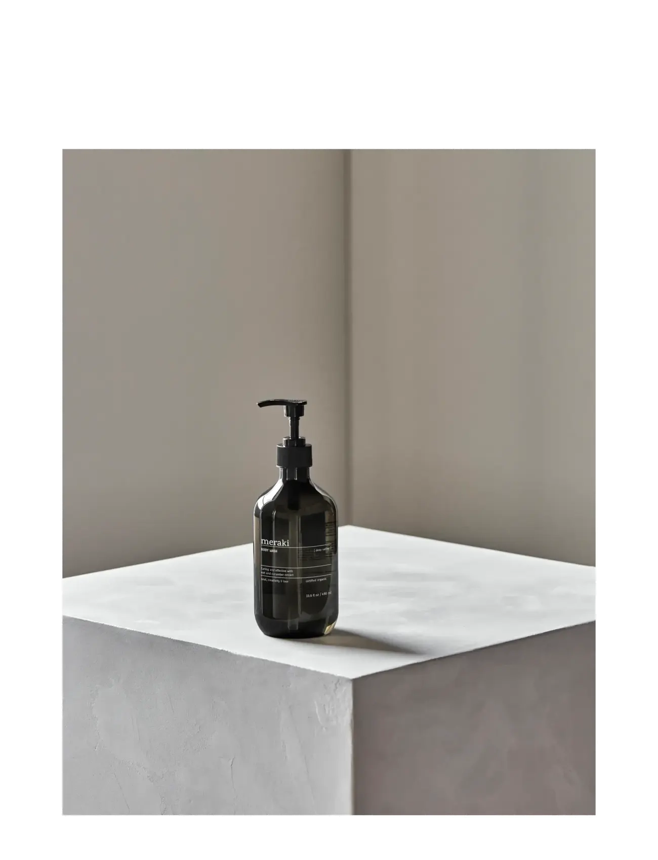 meraki - Body wash, Deep Valley, 490 ml - shower gel & bruseolier - grey - 2